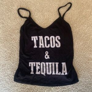 Tacos and Tequila Tank Top